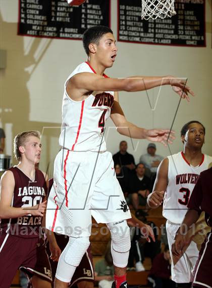 Thumbnail 1 in Laguna Beach vs. Harvard-Westlake (CIF SS Playoffs) photogallery.