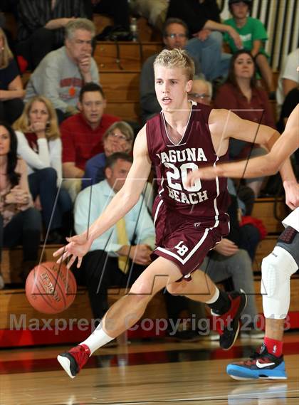 Thumbnail 1 in Laguna Beach vs. Harvard-Westlake (CIF SS Playoffs) photogallery.