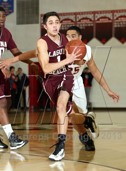 Thumbnail 1 in Laguna Beach vs. Harvard-Westlake (CIF SS Playoffs) photogallery.