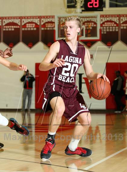 Thumbnail 1 in Laguna Beach vs. Harvard-Westlake (CIF SS Playoffs) photogallery.