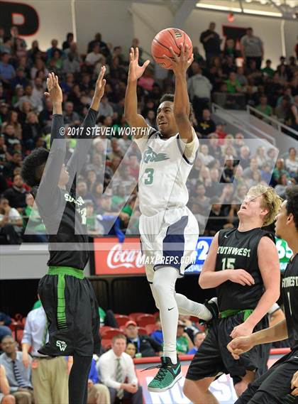 Thumbnail 1 in Leesville Road vs. Southwest Guilford (NCHSAA 4A Final) photogallery.