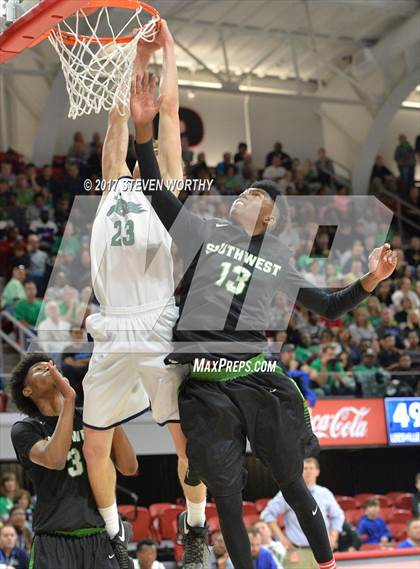 Thumbnail 2 in Leesville Road vs. Southwest Guilford (NCHSAA 4A Final) photogallery.