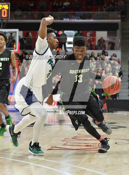 Thumbnail 1 in Leesville Road vs. Southwest Guilford (NCHSAA 4A Final) photogallery.