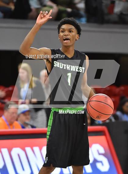 Thumbnail 2 in Leesville Road vs. Southwest Guilford (NCHSAA 4A Final) photogallery.