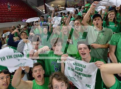 Thumbnail 3 in Leesville Road vs. Southwest Guilford (NCHSAA 4A Final) photogallery.