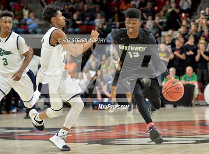 Thumbnail 3 in Leesville Road vs. Southwest Guilford (NCHSAA 4A Final) photogallery.
