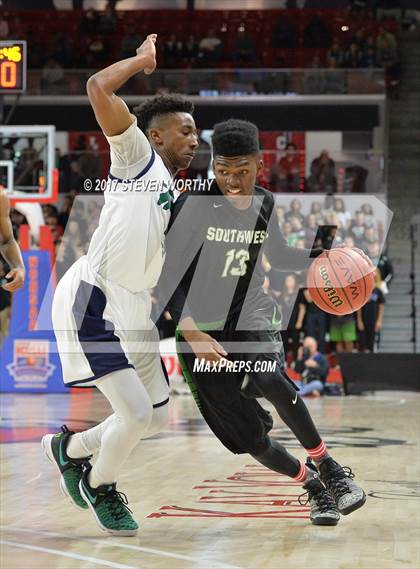 Thumbnail 2 in Leesville Road vs. Southwest Guilford (NCHSAA 4A Final) photogallery.