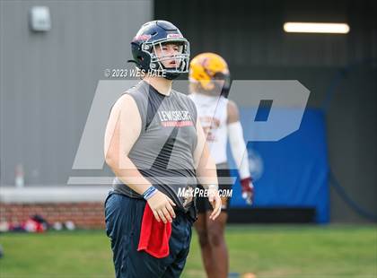 Thumbnail 2 in DeSoto Central vs. Lewisburg (U of Memphis 7v7) photogallery.