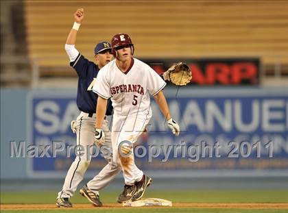 Thumbnail 2 in JW North vs. Esperanza (CIF SS D1 Final) photogallery.
