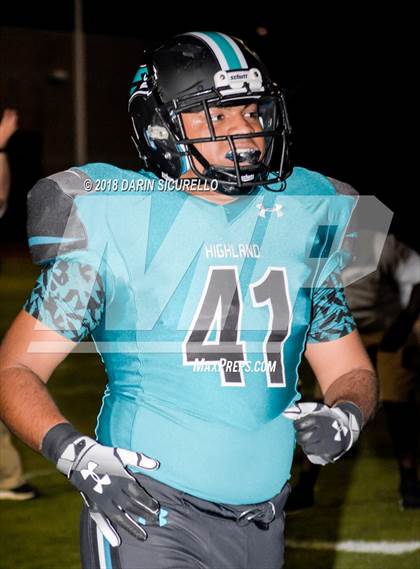 Thumbnail 1 in Cesar Chavez @ Highland (AIA 6A Round 1 Playoff) photogallery.