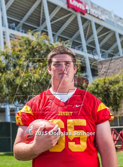 Thumbnail 2 in Jesuit (USA Football/MaxPreps Media Day Event) photogallery.
