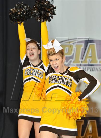 Thumbnail 3 in PIAA Competitive Spirit Championships (Medium Squad Finals) photogallery.