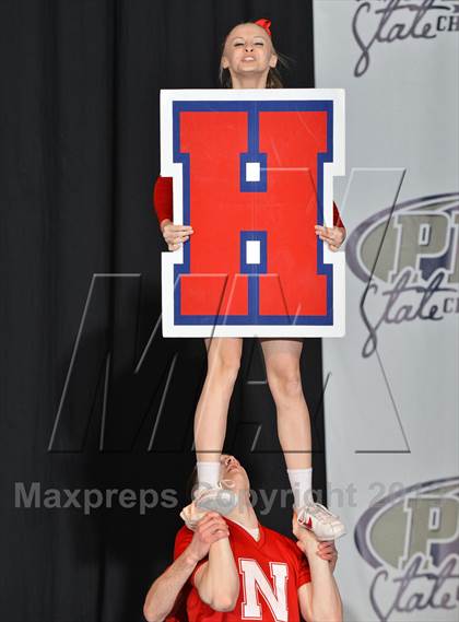 Thumbnail 3 in PIAA Competitive Spirit Championships (Medium Squad Finals) photogallery.