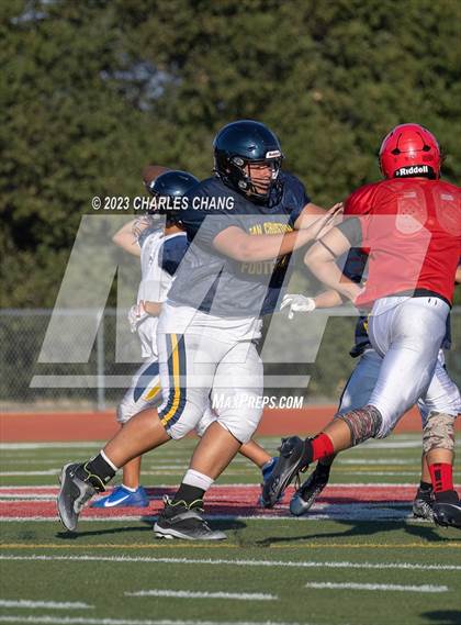 Thumbnail 3 in Berean Christian vs St. Helena (Scrimmage) photogallery.