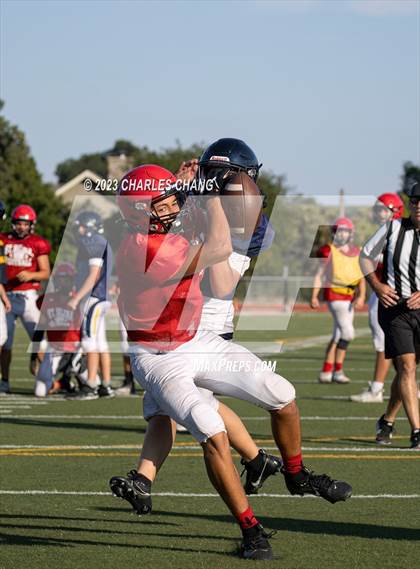 Thumbnail 2 in Berean Christian vs St. Helena (Scrimmage) photogallery.