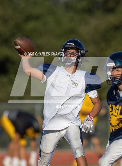 Thumbnail 1 in Berean Christian vs St. Helena (Scrimmage) photogallery.
