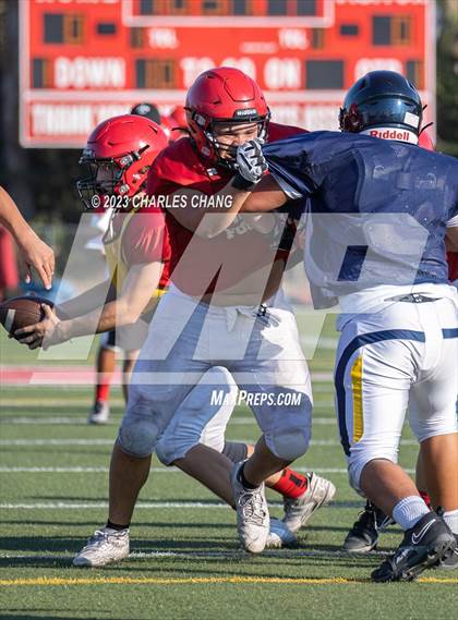 Thumbnail 2 in Berean Christian vs St. Helena (Scrimmage) photogallery.
