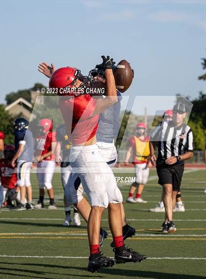 Thumbnail 1 in Berean Christian vs St. Helena (Scrimmage) photogallery.