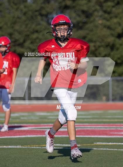 Thumbnail 2 in Berean Christian vs St. Helena (Scrimmage) photogallery.