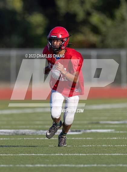 Thumbnail 3 in Berean Christian vs St. Helena (Scrimmage) photogallery.