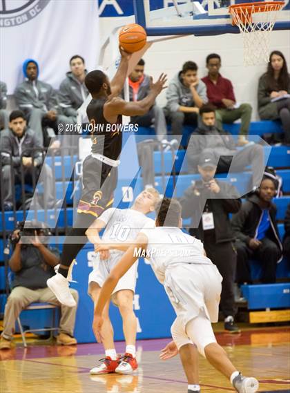 Thumbnail 2 in IMG Academy vs. McNamara (ARS National Hoopfest) photogallery.