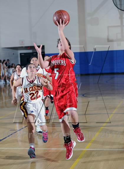 Thumbnail 2 in FR: Burroughs vs. La Canada (Burbank Tip Off Classic) photogallery.