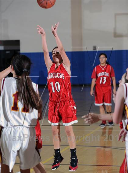 Thumbnail 2 in FR: Burroughs vs. La Canada (Burbank Tip Off Classic) photogallery.
