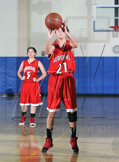 Thumbnail 2 in FR: Burroughs vs. La Canada (Burbank Tip Off Classic) photogallery.