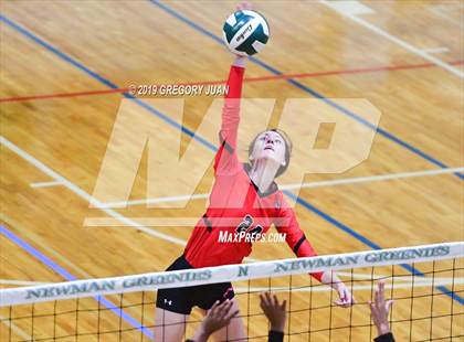 Thumbnail 2 in Fontainebleau vs Haynes Academy (Newman Tournament) photogallery.