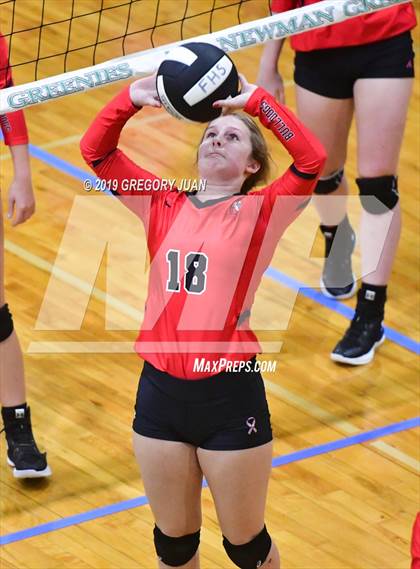 Thumbnail 2 in Fontainebleau vs Haynes Academy (Newman Tournament) photogallery.