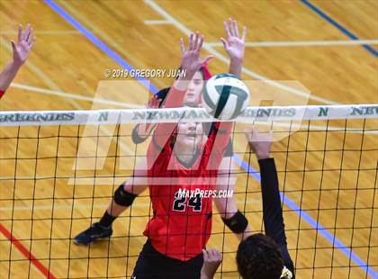 Thumbnail 1 in Fontainebleau vs Haynes Academy (Newman Tournament) photogallery.