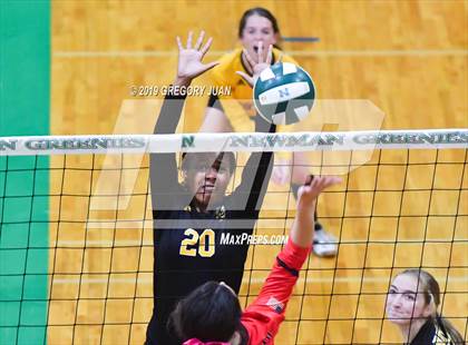 Thumbnail 2 in Fontainebleau vs Haynes Academy (Newman Tournament) photogallery.