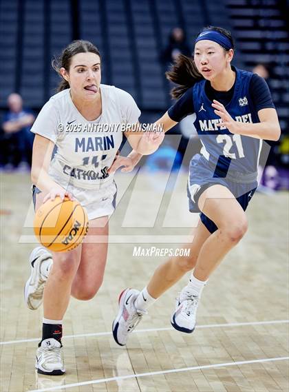 Thumbnail 1 in Marin Catholic vs. Mater Dei Catholic (CIF State D3 Final) photogallery.