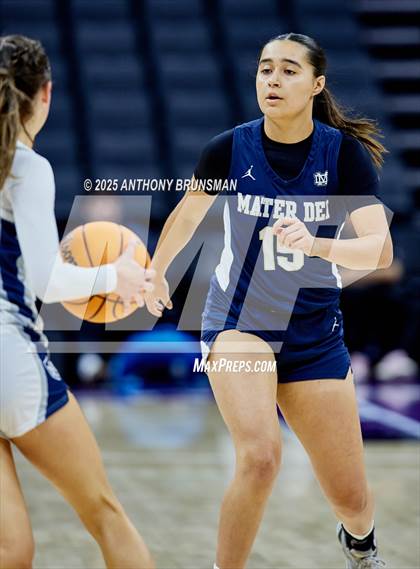 Thumbnail 3 in Marin Catholic vs. Mater Dei Catholic (CIF State D3 Final) photogallery.