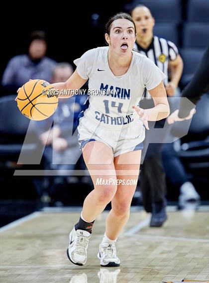 Thumbnail 2 in Marin Catholic vs. Mater Dei Catholic (CIF State D3 Final) photogallery.