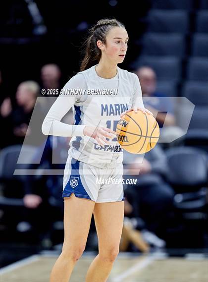 Thumbnail 2 in Marin Catholic vs. Mater Dei Catholic (CIF State D3 Final) photogallery.