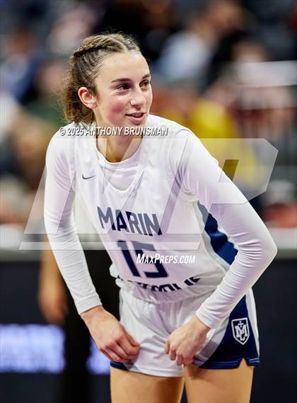 Thumbnail 2 in Marin Catholic vs. Mater Dei Catholic (CIF State D3 Final) photogallery.
