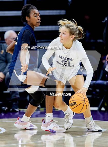 Thumbnail 3 in Marin Catholic vs. Mater Dei Catholic (CIF State D3 Final) photogallery.