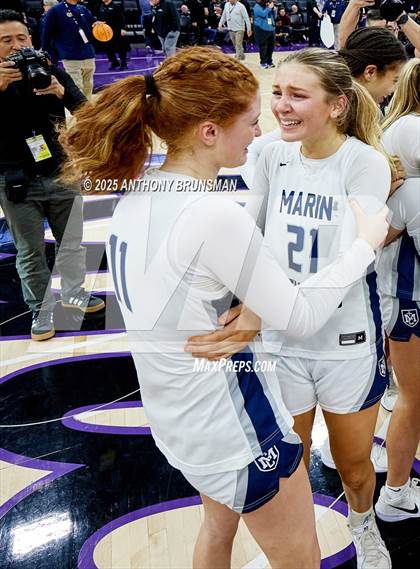 Thumbnail 2 in Marin Catholic vs. Mater Dei Catholic (CIF State D3 Final) photogallery.