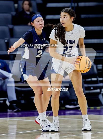 Thumbnail 3 in Marin Catholic vs. Mater Dei Catholic (CIF State D3 Final) photogallery.
