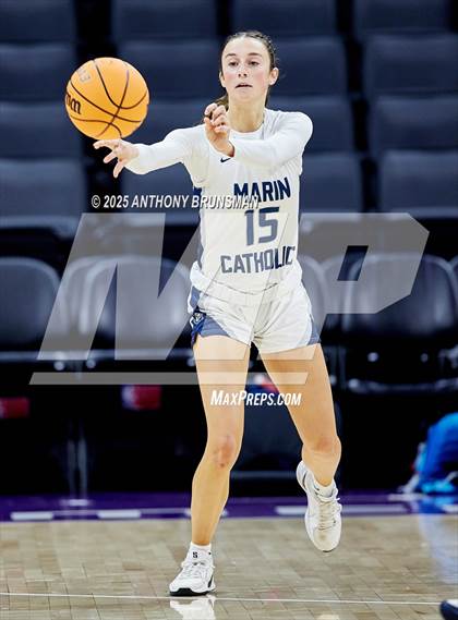 Thumbnail 3 in Marin Catholic vs. Mater Dei Catholic (CIF State D3 Final) photogallery.