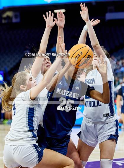 Thumbnail 1 in Marin Catholic vs. Mater Dei Catholic (CIF State D3 Final) photogallery.