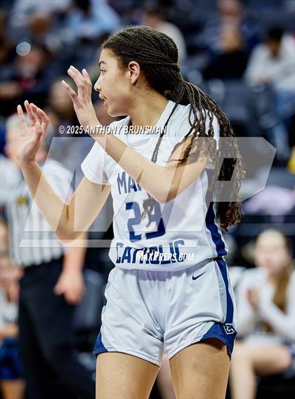 Thumbnail 2 in Marin Catholic vs. Mater Dei Catholic (CIF State D3 Final) photogallery.