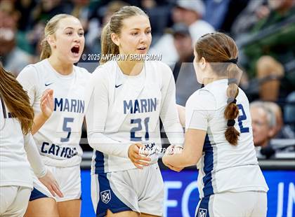 Thumbnail 3 in Marin Catholic vs. Mater Dei Catholic (CIF State D3 Final) photogallery.