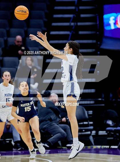 Thumbnail 1 in Marin Catholic vs. Mater Dei Catholic (CIF State D3 Final) photogallery.