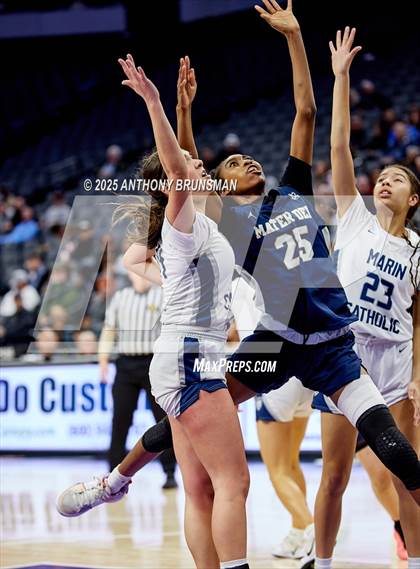 Thumbnail 1 in Marin Catholic vs. Mater Dei Catholic (CIF State D3 Final) photogallery.