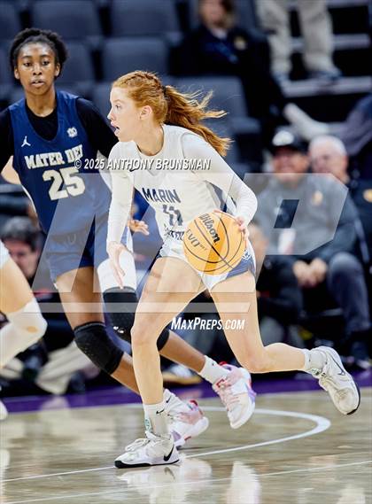 Thumbnail 1 in Marin Catholic vs. Mater Dei Catholic (CIF State D3 Final) photogallery.