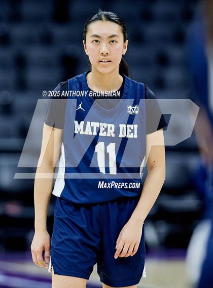 Thumbnail 2 in Marin Catholic vs. Mater Dei Catholic (CIF State D3 Final) photogallery.