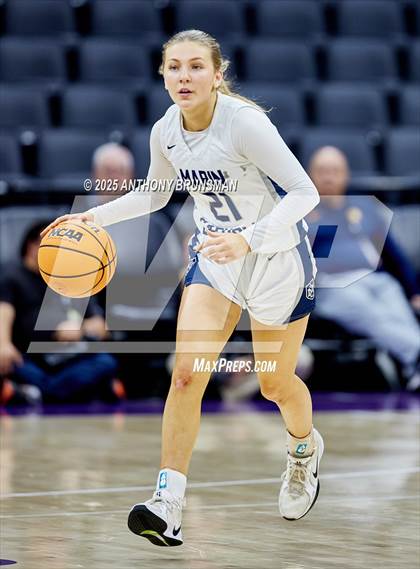 Thumbnail 2 in Marin Catholic vs. Mater Dei Catholic (CIF State D3 Final) photogallery.