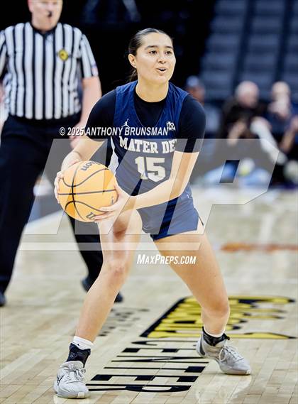 Thumbnail 2 in Marin Catholic vs. Mater Dei Catholic (CIF State D3 Final) photogallery.